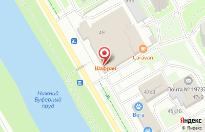 Магазин овощей и фруктов на Комендантском проспекте на карте