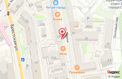 Кафе вьетнамской кухни Тонкий По на карте