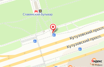 Билетный оператор Kassir.ru на Кутузовском проспекте на карте