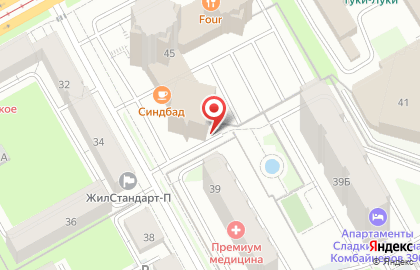 Строительная компания А-Строй в Индустриальном районе на карте