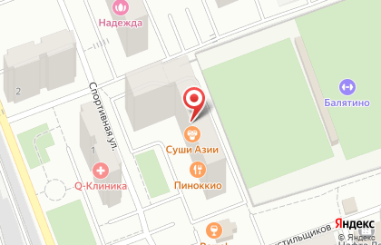 Ветеринарная клиника ТИМ на Спортивной улице на карте