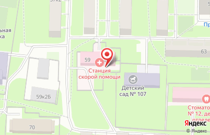 Классика, СТО на карте