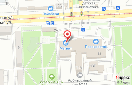 Интернет-магазин Лабиринт.ру в Железнодорожном районе на карте