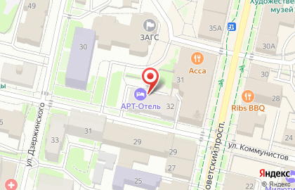 Мини-отель Арт Hotel на карте