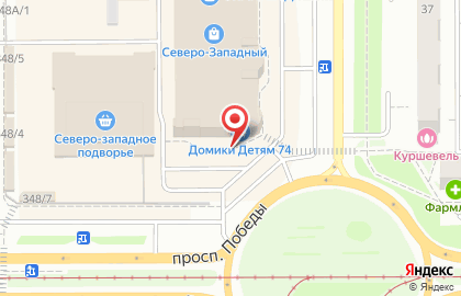 Торговая компания Доброе тепло в Курчатовском районе на карте