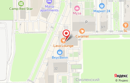 Центр паровых коктейлей Lava lounge на Восточно-Кругликовской улице на карте