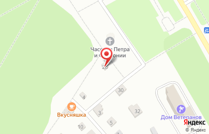 Часовня Петра и Февронии Муромских на улице 30 лет Победы на карте