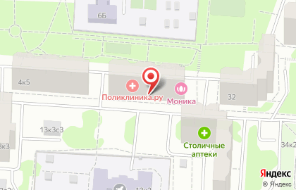 Поликлиника ру на Дорожной ул. на карте