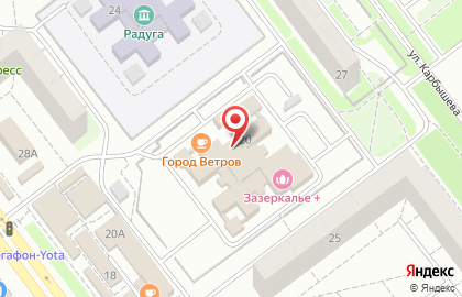 Зоомагазин Зоосад на проспекте Генерала Тюленева на карте