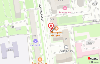 Магазин трикотажа и нижнего белья в Санкт-Петербурге на карте