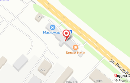 Белые Ночи в Тюмени на карте
