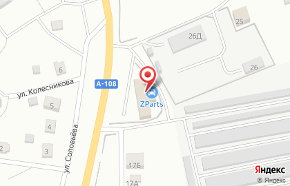 Автосервис в Москве на карте