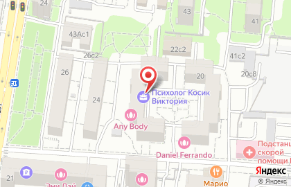 Московская община буддистов в Пресненском районе на карте