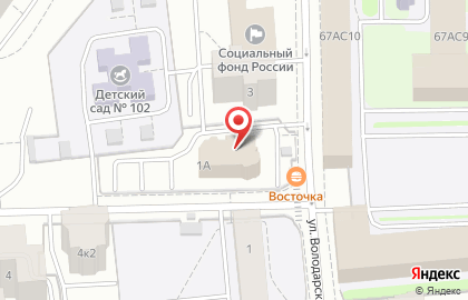 РЕСО-Лизинг на улице Володарского на карте
