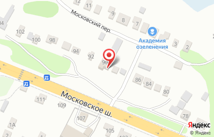 Магазин автоэмалей Поликолор на Московском шоссе на карте