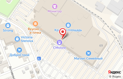 Салон связи МТС на улице Воровского на карте