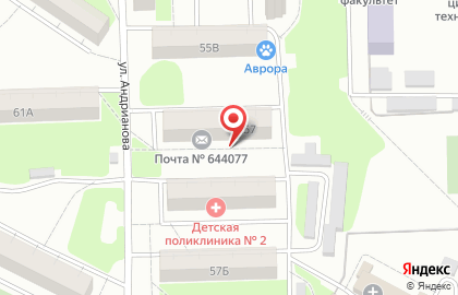 Институт радиоэлектроники, сервиса и диагностики в Советском районе на карте