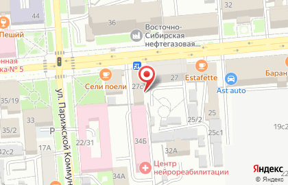 Септима на улице Мира на карте
