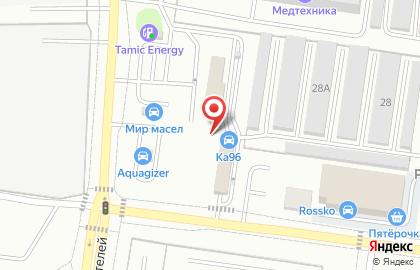 Конвейерная автомойка Ка96 на карте