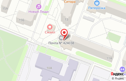 Почта Банк в Йошкар-Оле на карте