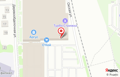 Банкомат Райффайзенбанк на Деревообделочной улице на карте