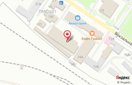 Магазин продуктов Провиант, магазин продуктов на Вокзальной улице на карте
