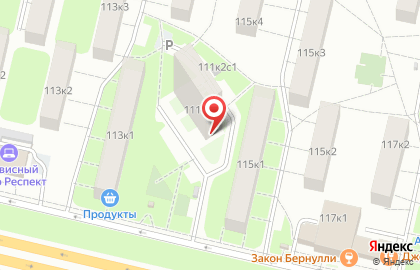 Инспекция по контролю за благоустройством городских территорий в Москве на карте