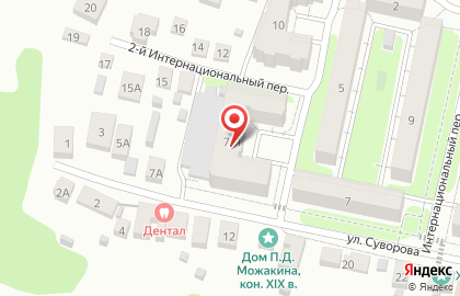 Junior на улице Суворова на карте