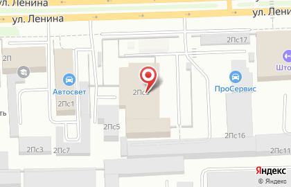 Камелот на улице Ленина на карте