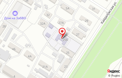 Детский сад №30 в Центральном районе на карте
