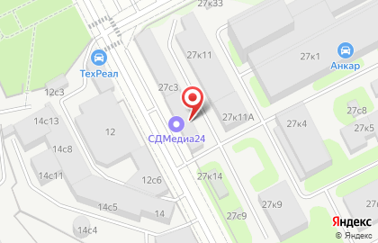 Торгово-производственная компания ФОРВАРД на Шоссе Энтузиастов на карте