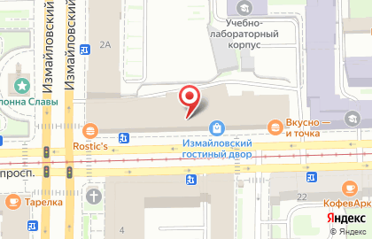 Дом быта в Санкт-Петербурге на карте
