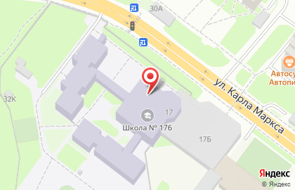 Школа Нижегородской Федерации Кудо на улице Карла Маркса на карте