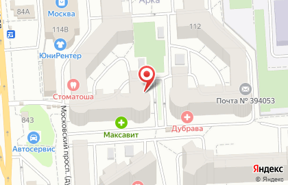 Клуб тайского бокса Медведь на Московском проспекте, 114 на карте