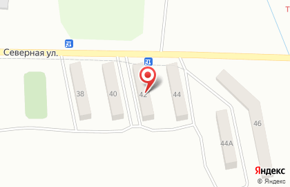 Гарантия на Северной улице на карте