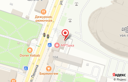 ОАО АКБ МОСОБЛБАНК на улице Ленина на карте