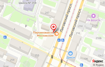 Служба проката, ремонта и химчистки детских колясок и автокресел Счастливый папа на Лиговском проспекте на карте