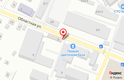 Производственно-коммерческая фирма Полюс-НПО на Областной улице на карте