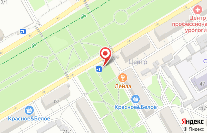 Продуктовый магазин Каравай на Красноармейской улице на карте