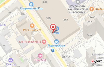 Магазин Семь дней на Средне-Московской улице на карте