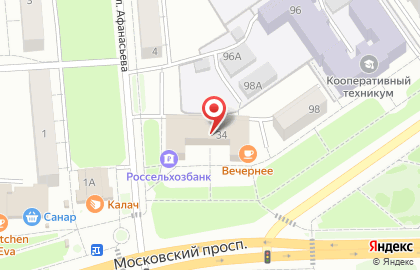 Чувашский республиканский союз потребительских обществ Чувашпотребсоюз на карте