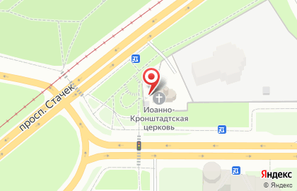 Храм святого Иоанна Кронштадтского на карте
