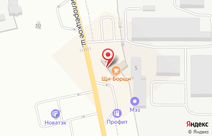 Попутный в Ленинском районе на карте