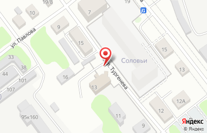ООО Стройтехсервис на улице Тургенева на карте