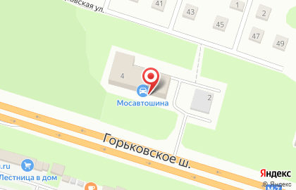 Шинный центр Мосавтошина в Ногинске на карте