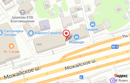 Магазин Красное & Белое в Москве на карте
