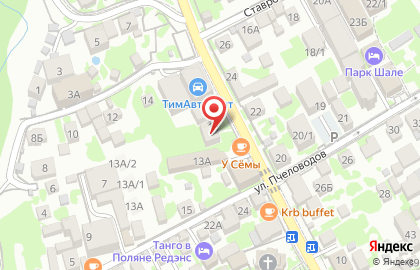 Гостевой дом Поляна 315 на карте