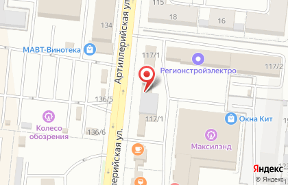 Торговая компания Нова-Строй в Тракторозаводском районе на карте