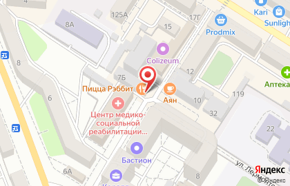 Читинская пиротехническая студия на улице Курнатовского на карте