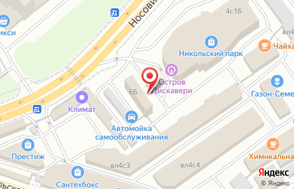 Салтыковский в Новокосино на карте